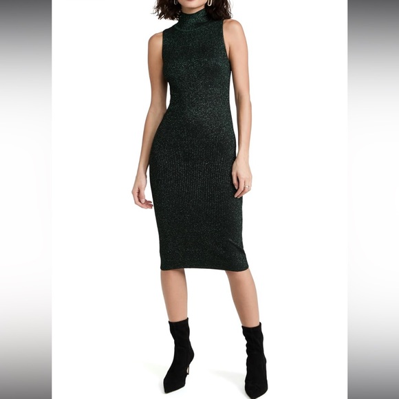 BB DAKOTA Steve Madden I Found You Dress Sycamore Green Size:XL NWT - Picture 3 of 10